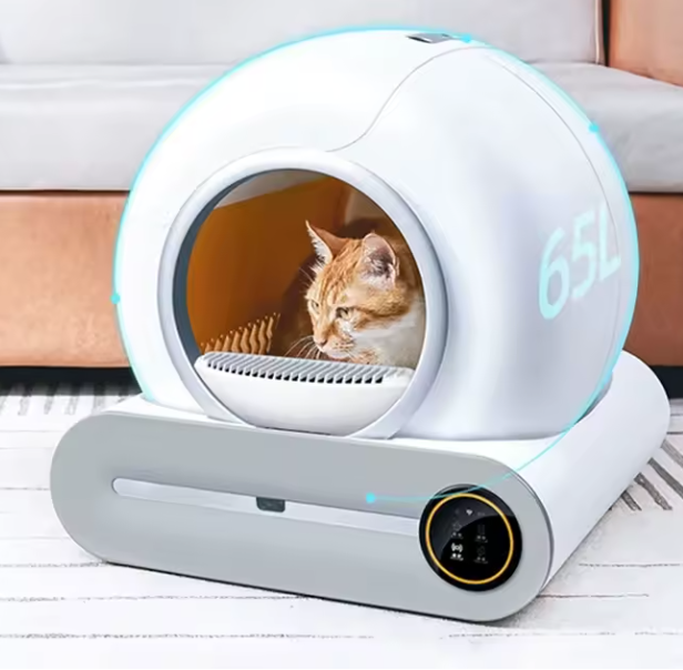 Litière à nettoyage automatique